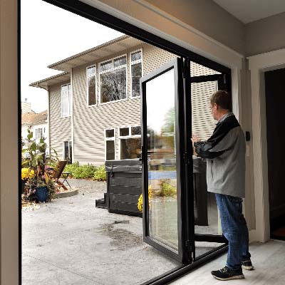 Aluminum Folding Doors ThermaTru